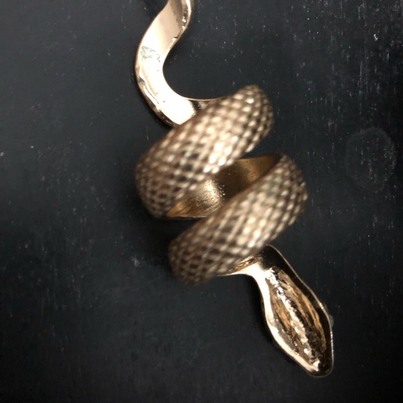 Large Statement snake ring - Picture 4 of 4